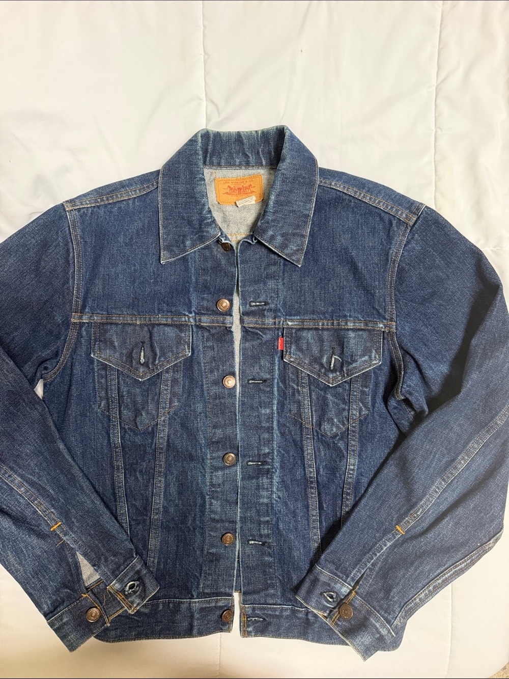 Levi's Indigo Blue Denim Trucker Jacket
